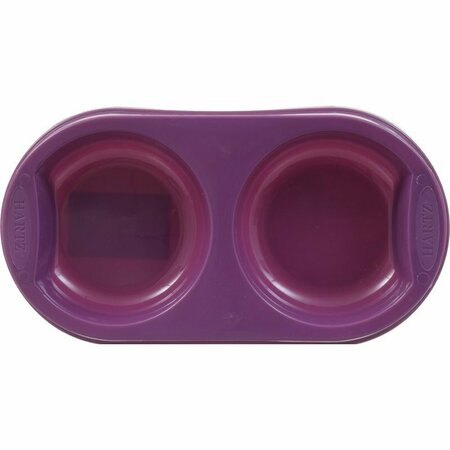 HARTZ DOUBLE PET FEEDER PURPLE 32700818043